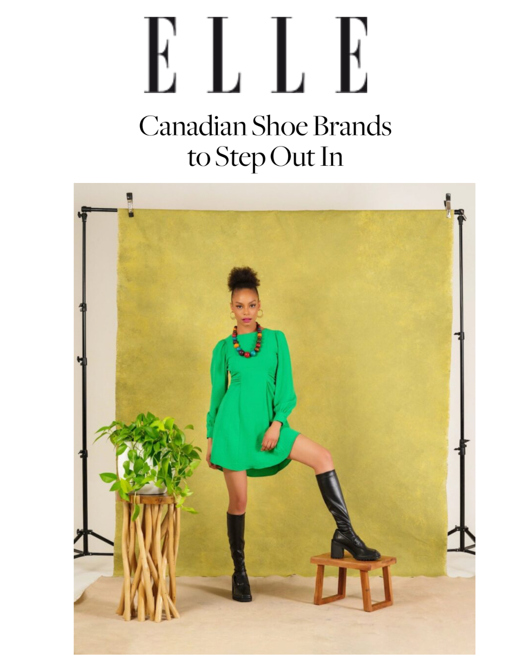 ELLE Shares the Must Have Canadian Shoe Brands to Step Out In