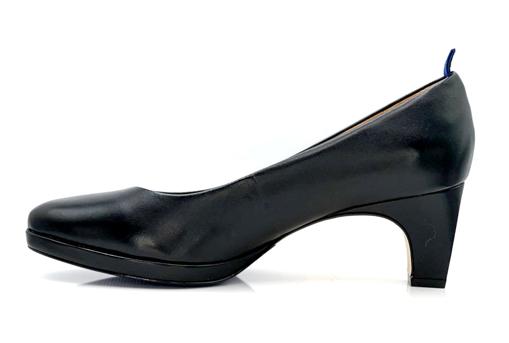 dr LIZA sneaker pump - BLACK | the most comfortable low heeled pumps