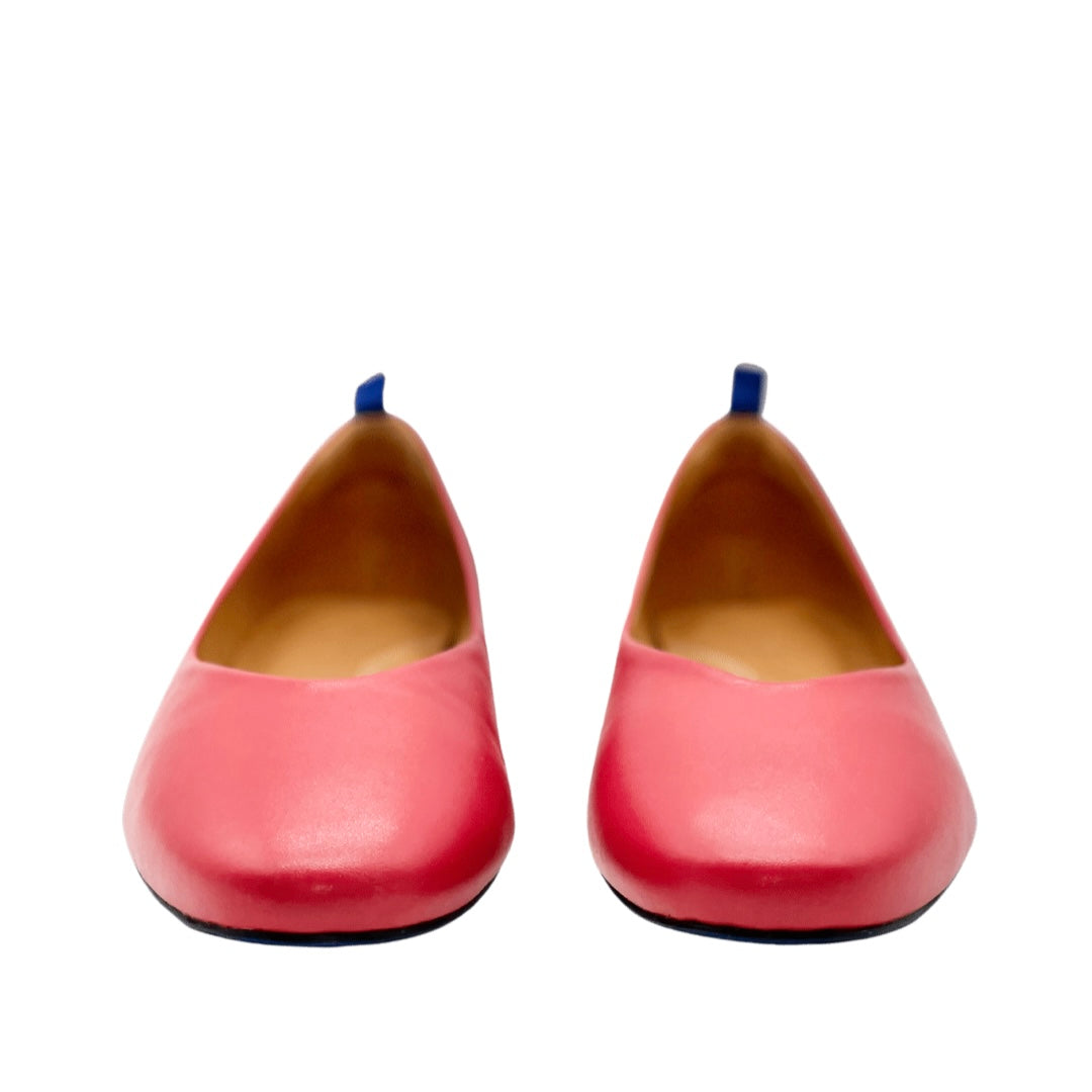 Bright pink cheap ballet pumps